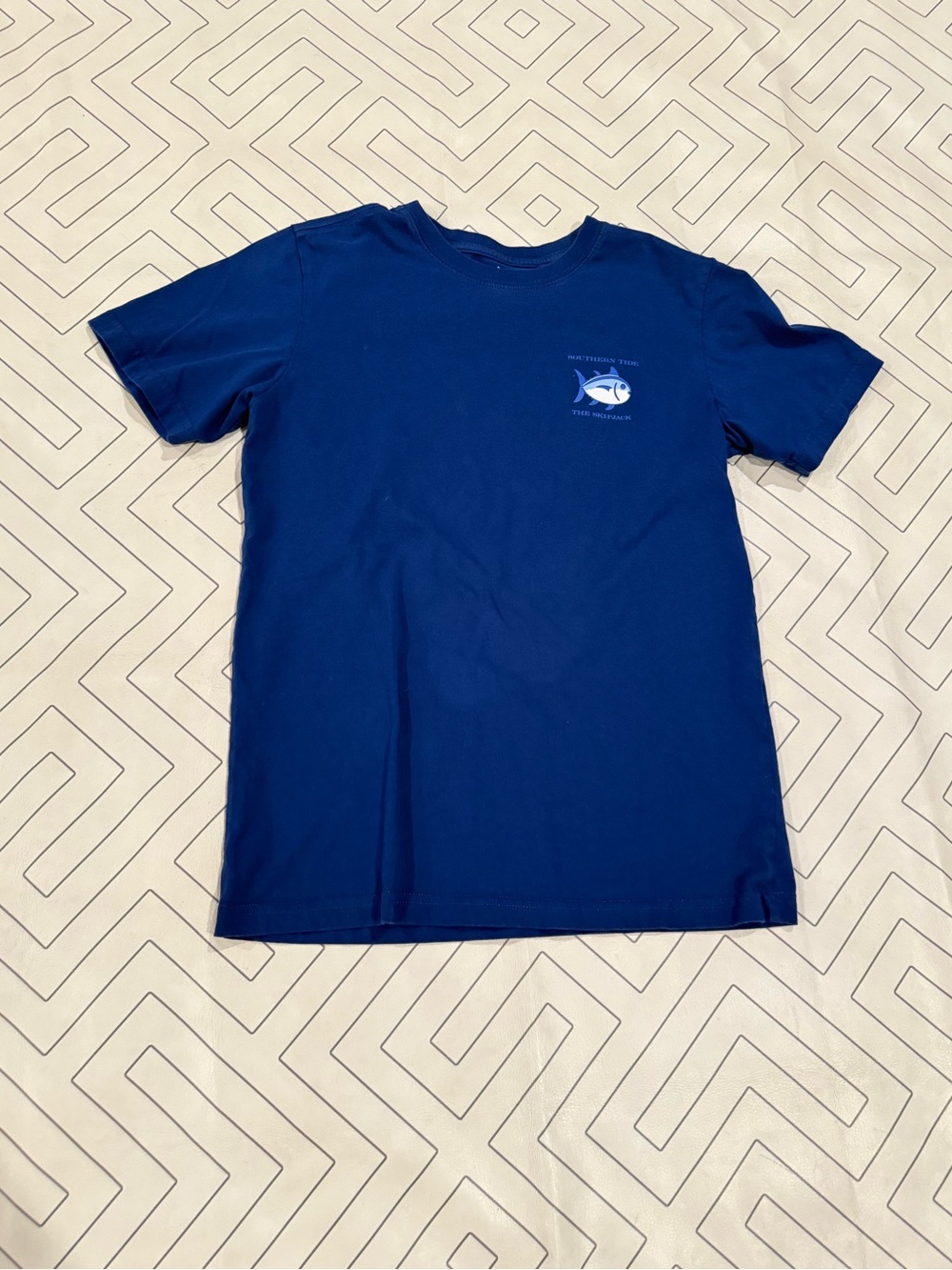Southern Tide Navy Blue Short-Sleeve Graphic T-Shirt